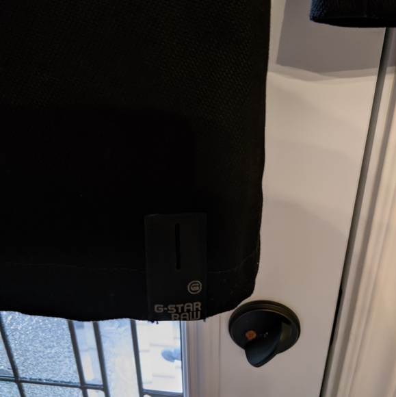 G-Star Black Denim Trench Coat, US S/M BNWOT - Picture 5 of 9